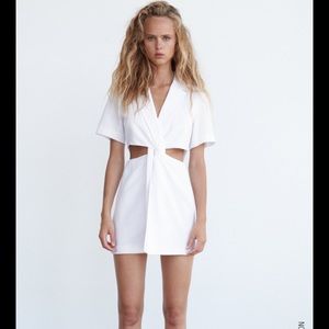 ZARA Cut out blazer dress
